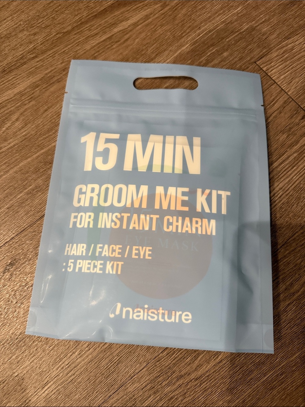 Korean Beauty 15 Min Groom Me Mask Kit - Blue